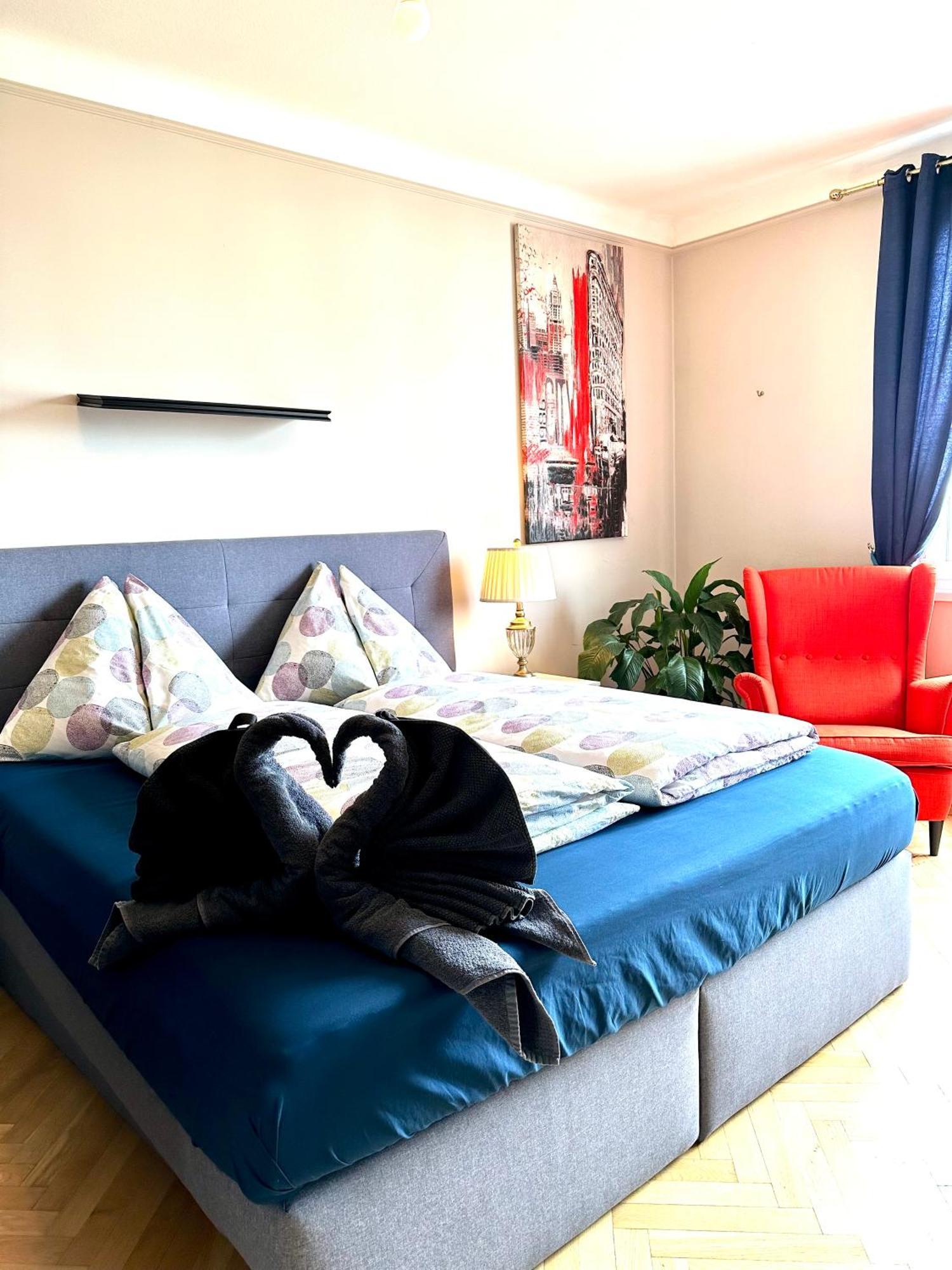 Center Apartment With 360° Rooftop Vienna Luaran gambar